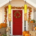 thumbnail image 5 of SEANATIVE Thanksgiving Maple Leaf Windsock Pumpkin Windsock Outdoor Hanging Decoration for Home Yard Patio Lawn Garden Tree Halloween Decoration Outside Happy Fall, 5 of 7