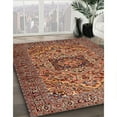 thumbnail image 2 of Ahgly Company Indoor Rectangle Traditional Saffron Red Persian Area Rugs, 6' x 9', 2 of 6