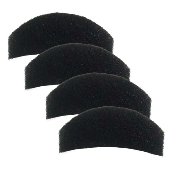 Delapan 4 Pack Charcoal Cat Litter Box Filter Compatible with Basics Hooded Covered Cat Litter Box Carbon Odor Filters