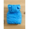 thumbnail image 3 of Bagilaanoe Little Girl Boy Quilted Puffer Vest Coat Winter Lightweight Sleeveless Warm Outerwear 6M 12M 2T 3T 4T 5T 6T 7T Kids Hooded Zipper Padded Jacket, 3 of 9