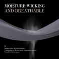 thumbnail image 3 of Funda de almohada Cooling Body WishSmile, gris oscuro, 20 x 54 cm, 1 paquete, 3 of 7