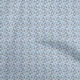 thumbnail image 1 of oneOone Velvet Light Blue Fabric Asian Block Print Sewing Craft Projects Fabric Prints By Yard 58 Inch Wide, 1 of 4