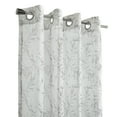 thumbnail image 4 of Habitat Jenny Light Filtering Grommet Curtain - 52x84", Grey, 4 of 5