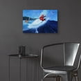 thumbnail image 6 of Epic Art 'Surfer Joe' by Eric Joyner, Acrylic Glass Wall Art, 24"x16", 6 of 8