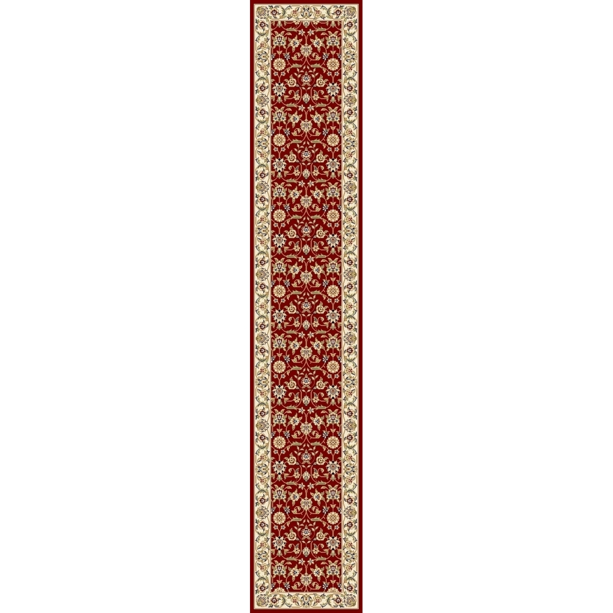 SAFAVIEH Lyndhurst Beatrix Floral Bordered Runner Rug, Ivory, 2'3" x 6' - image 4 of 8