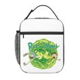 thumbnail image 1 of Bolsa de almuerzo Rick y Morty, linda bolsa de almuerzo con aislamiento, contenedor de almuerzo reutilizable, bolsa de almuerzo térmica, bolsa de mano para picnic, viajes al aire libre, 1 of 5