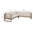thumbnail image 3 of Linon Hedley Outdoor Sectional Set, Natural/Beige, 3 of 11