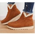 thumbnail image 1 of Classic Non-Slip Ankle Snow Booties Warm Fur Lining Boots, 1 of 3