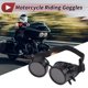 thumbnail image 2 of Gafas de motocicleta 1Pc Unique Bargains, gafas de ciclismo con lente negra y marco negro, 2 of 6