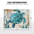thumbnail image 2 of Balery Watercolor Sea Turtle Alfombrilla de Secado para Cocina, 18x24 Pulgadas, Súper Absorbente para Platos y Encimeras, 2 of 7