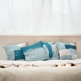 thumbnail image 6 of Ambesonne Throw Pillow Cover 4 Pack, , 20", Petrol Blue and Pale Teal, 6 of 7