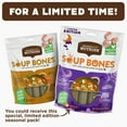 Rachael Ray Nutrish Soup Bones Dog Treats, Chicken & Veggies Flavor, 6.