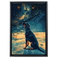 thumbnail image 2 of German Shepherd Dog Art Print Canvas, Dog Canvas Wall art Dog Decor, Puppy Pop Art Home Decor Artwork For Bedroom Living Room Bathroom Décor, 2 of 5