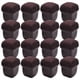thumbnail image 3 of 16 Piezas Protectores de Suelo para Patas de Silla de Silicona MarróN, Tapas Cuadradas para Patas de Silla con Fieltro Envuelto, Adecuado Para: 0,75 Pulgadas-1,0 Pulgadas, 3 of 5