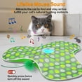 thumbnail image 4 of URRU Interactive Cat Toys for Indoor Cats,Hide and Seek Interactive Cat Toy with Real Mouse Squeaky & Moving Concealed Feathers,Touch Activated Cat Kitten Toy Exercise Toy for Indoor Bored Adult Cat, 4 of 8
