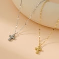 thumbnail image 2 of Women's Fashion Simple Cross Pendant Necklace, 2 of 2