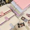 thumbnail image 2 of Álbum de fotos de hojas sueltas con forma de estrella de poliuretano a juego con gypsophila. Esta tarjeta adhesiva de hojas sueltas ensanchada es un pequeño libro de almacenamiento de tarjetas con, 2 of 6