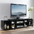 thumbnail image 2 of Furniture of America Daytona TV Stand for TVs up to 80", Cappuccino, 2 of 6