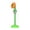 A, variant on Bubble Machine - Bubble Maker with Lights and Music Automatic Bubble Stand Machine for Parties Birthday Wedding Summer Outdoor Toys