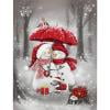 thumbnail image 2 of Bordado completo muñeco de nieve 3 hilos 11CT impreso punto de cruz algodón DIY costura Likrtyny decoración de arte, 2 of 9