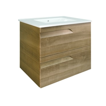 Eviva Vitta 24 Walnut bathroom vanity