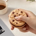 thumbnail image 5 of Sandwich Cookie Squishy Toy Cute Cartoon Stress Ball Slow Rising Squeeze Fidget for Kids Adults Glitter Squishy Travel Portable Stocking Stuffer Goodie Bag Filler, 5 of 9