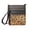 Black Leopard, variant on Touch Screen Crossbody Cell Phone Purse Anti theft Leather Bag Touchscreen Phone Crossbody Bag for Women Daily Travel Trendy Purses Touchscreen Shoulder Bag