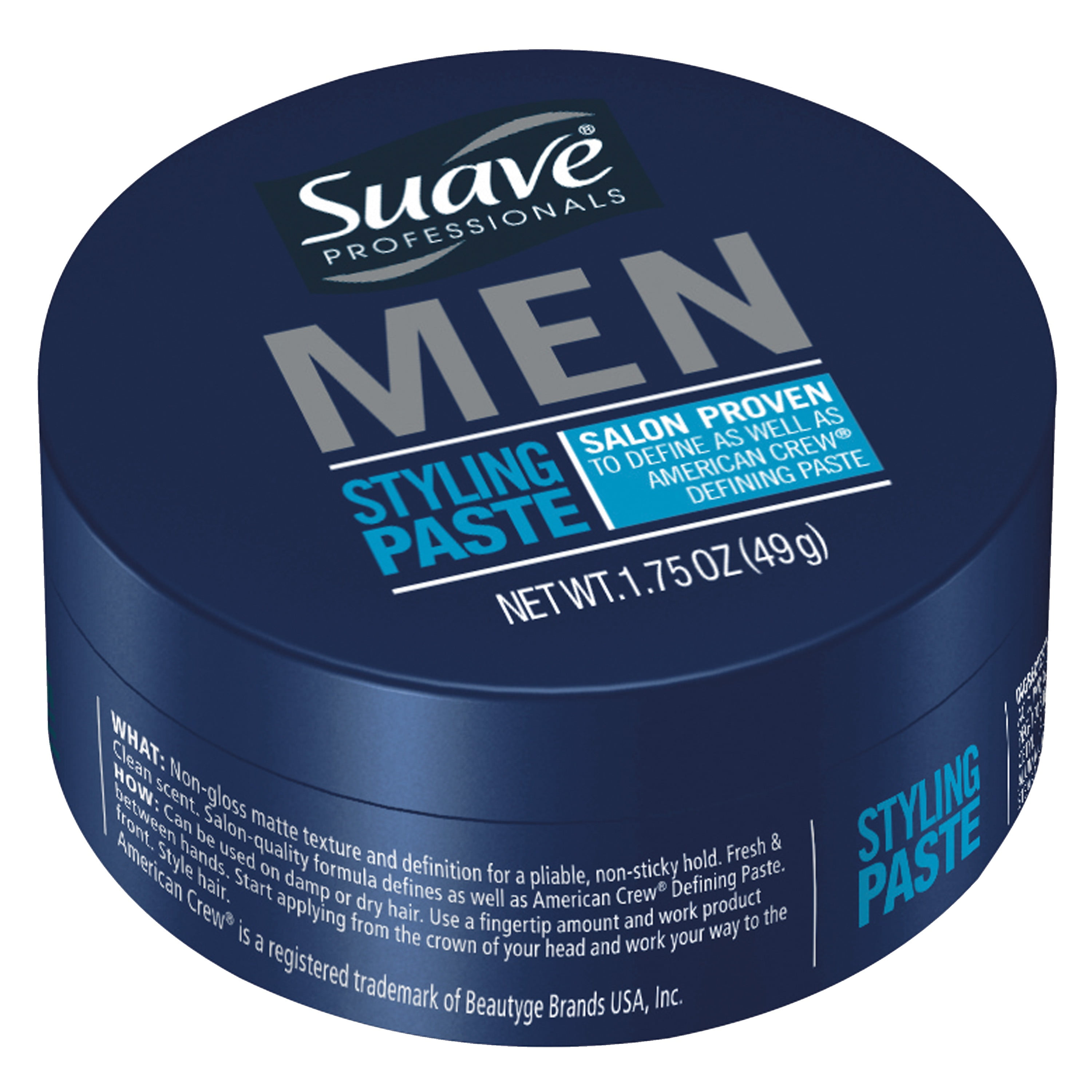 Suave Men Styling Paste Medium Hold, 1.75 oz