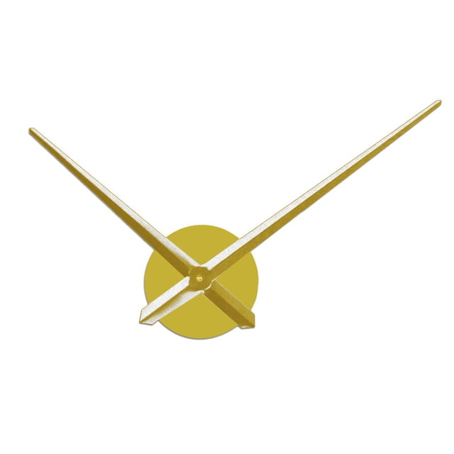 Ounissouiy Mecanismo de reloj de pared DIY reemplazo antioxidante alimentado por ajustable desmontable mecanismos de relojes parte dorada grande Type2 NO2