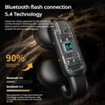 thumbnail image 3 of 2026 New Clip-On Open-Ear Bluetooth Earbuds, Bone Conduction Headphones with Secure Fit, Ipx5 Sweat-Resistant Design, Wireless Bluetooth 5.4 Sports Ear Buds Comfortable for Small Ears (Gold), 3 of 7