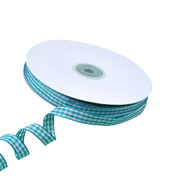 Wosthever Cinta de poliéster de moda para manualidades de bricolaje amplia y práctica fácil de cintas para envolver regalos Artesanía lago azul 45m
