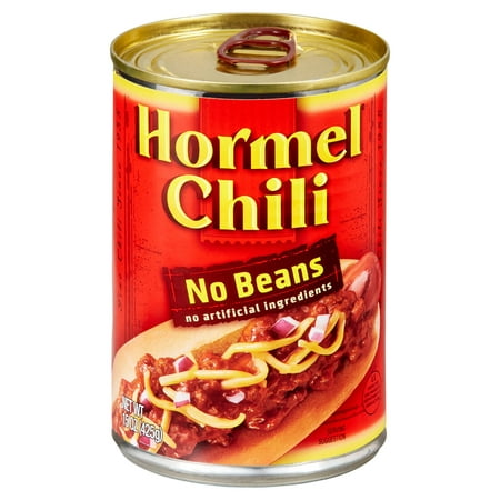 (4 pack) Hormel Chili No Beans, 15 Ounce (Best 5 Alarm Chili Recipe)