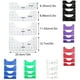 thumbnail image 5 of Kenally Juego de 4 reglas de alineación de camisetas, plantillas de guía, tabla de tallas, herramienta de centrado DIY, colocación de Medidores de medidas dimensionales negro, 5 of 6