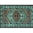 thumbnail image 1 of Ahgly Company Indoor Rectangle Persian Light Blue Traditional Area Rugs, 8' x 12', 1 of 4