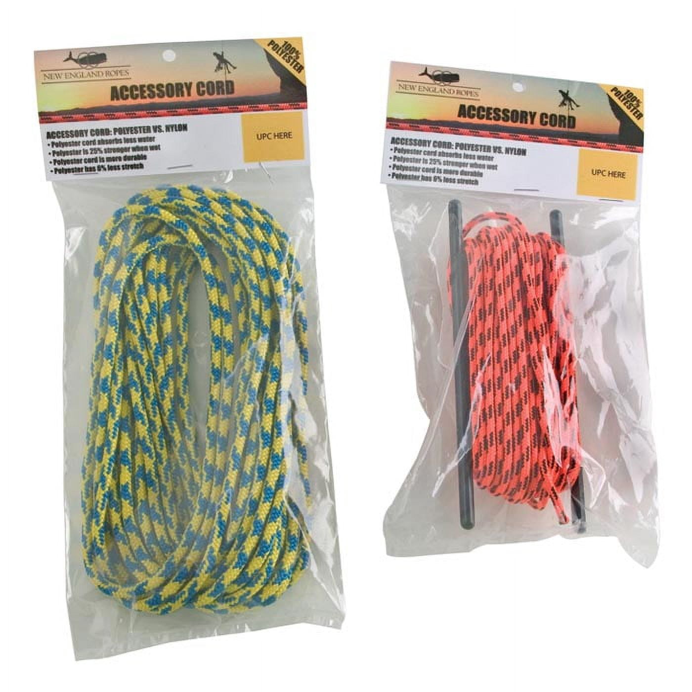 Maxim New England Pre Cut Climbing Rope: 5mm x 30' - High-Quality Cord for Climbing Enthusiasts