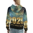 thumbnail image 7 of Honeii 2025 New Year 5 Pattern Womens Oversized Hoodies Long Sleeve Sweatshirts Pullover Fall Outfits with Pocket-Small, 7 of 7