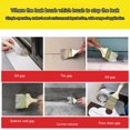 thumbnail image 6 of Transparent Waterproofing Adhesive Sealant For Exterior Walls, Roof Leak Repair, Bathroom, Fast Dry, High Temperature Resistant, Brush-On, Long-Lasting, Easy Application, 300ml Tube, Single Unit, 6 of 9