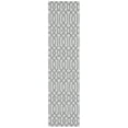 thumbnail image 2 of Safavieh Martha Stewart Delores Geometric Cotton Runner Rug, Silver/Gray, 2' x 5', 2 of 11