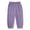 Purple, variant on Bixock Boys High Waist Sweatpants with Side Pockets Kids Solid Color Loose Casual Joggers Comfortable Workout Activewear Boys Clothings Size 2-3Years