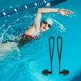 thumbnail image 3 of Unique Bargains 1 Pair Swimming Ear Plugs Lanyard Waterproof Ear Protection Black, 3 of 5