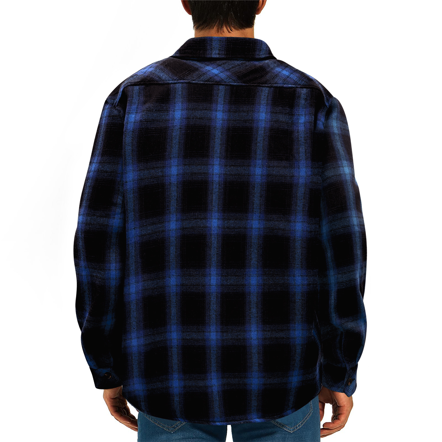 Gents Bliss Men's Heavyweight Flannel Jacket with Fleece Lining photo 5