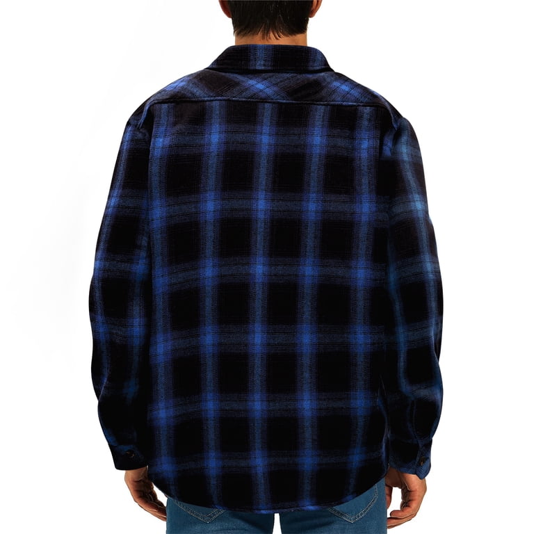 Gents Bliss Men's Heavyweight Flannel Fleece Jacket photo 5