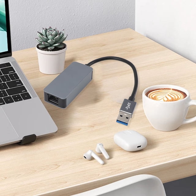 Adaptador Ethernet ANGGREK USB 3.0 a 2.5G Alta Velocidad Plug And Play