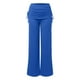 thumbnail image 4 of WILLBEST Pantalones Casuales Para Mujer, Ligeros, Transpirables, Para Playa, de Verano, Con Cintura Elástica Versátil, Cómodos, Con Pierna Ancha, Para Viajes, Picnics y Actividades En Casa., 4 of 4