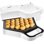 Cucina Pro Bubble Waffle Maker- Electric Nonstick Hong Kong Egg Waffler Iron Griddle w Ready Indicator Light- Ready in under 5 Mins w Recipe Guide- Homemade Ice Cream Cones