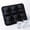 Black, variant on Mini Cow Shaped Food Grade Silicone Ice Mold, Reusable Decorative Cattle Ice Tray for Whiskey, Cocktails and Party Beverages