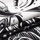 thumbnail image 4 of Tapiz de tarot de sol y luna, tapiz psicodélico, tapices de pared colgantes celestiales negros, mandala indio bohemio hippie (150 cm x 200 cm), 4 of 4