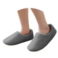 thumbnail image 2 of KANG Fleece Lined Closed Back Slippers Cozy Indoor Outdoor Shoes With Memory Foam Comfort Cushion For Warmth And Relaxation, 2 of 7