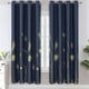 thumbnail image 1 of Cortinas opacas Estelar Textiler, azul marino, 132 x 183 cm, 2 paneles, 1 of 9