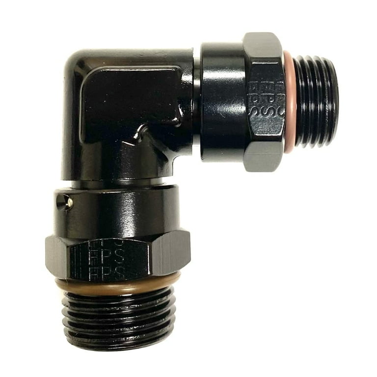 Fragola 90-Degree Male ORB Adapter Fitting #6 to #6 999602-BL Fragola 90-Degree Male ORB Adapter Fitting #6 to #6 999602-BL
